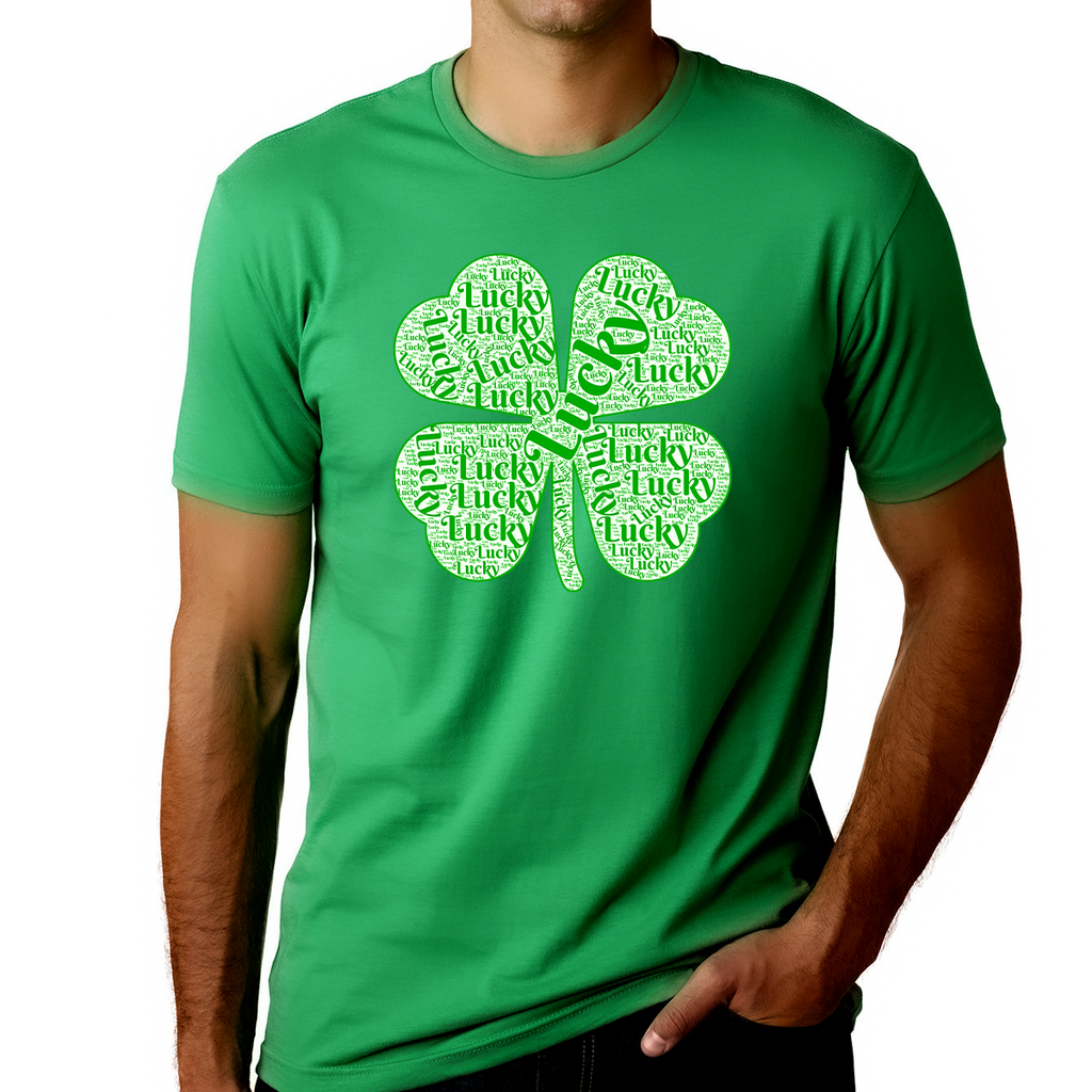 Henfald Grøn talentfulde St Pattys Day Shirts For Men Irish Lucky Clover Shamrock St Patricks Day Shirts  Funny Men Shamrock Shirt – Fire Fit Designs
