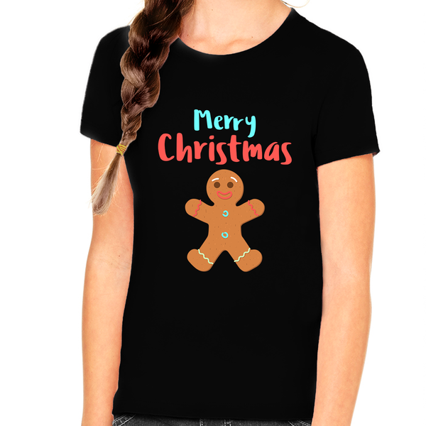 Christmas Gingerbread Man Funny Christmas Shirts for Girls Christmas Gifts for Girls Funny Christmas Shirt