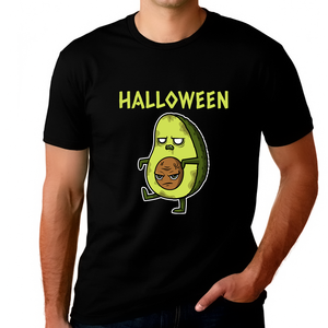 Mad Avocado Big and Tall Halloween Tshirt Men Plus Size Zombie Avocado Plus Size Halloween Costumes for Men