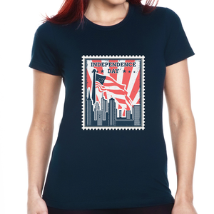 4th of July Shirts for Women Vintage Patriotic Shirt USA Shirts for Women 4th of July Shirts Women