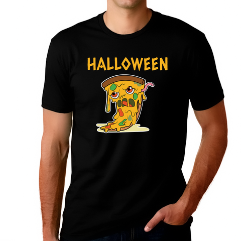 Zombie Pizza Funny Halloween T Shirts for Men Halloween Gifts Halloween Shirt Halloween Clothes for Men