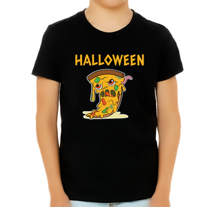 Zombie Pizza Funny Halloween T Shirts for Boys Halloween Shirts for Boys Halloween Shirts for Kids