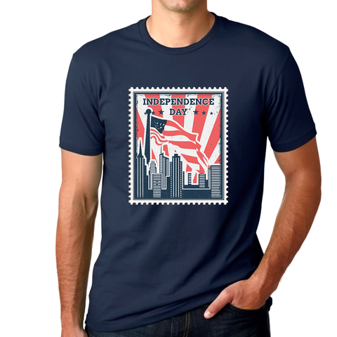 4th of July Shirts for Men Vintage Patriotic Shirt USA Shirts for Men 4th of July Shirts Men