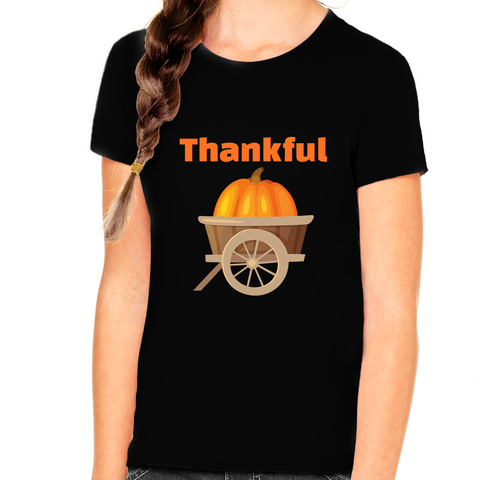 Girls Thanksgiving Shirt Pumpkin Shirt Thanksgiving Outfit Fall Shirts Kids Thanksgiving Shirts for Kids