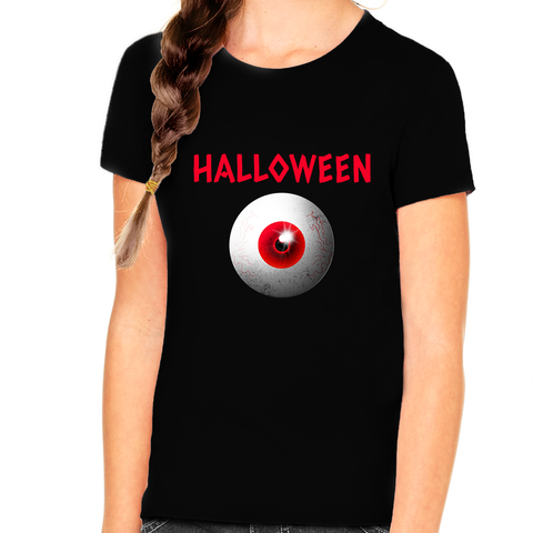 Eyeball Shirt Halloween Shirts for Kids Red Eye Shirt Girls Halloween Shirt Halloween Shirts for Kids