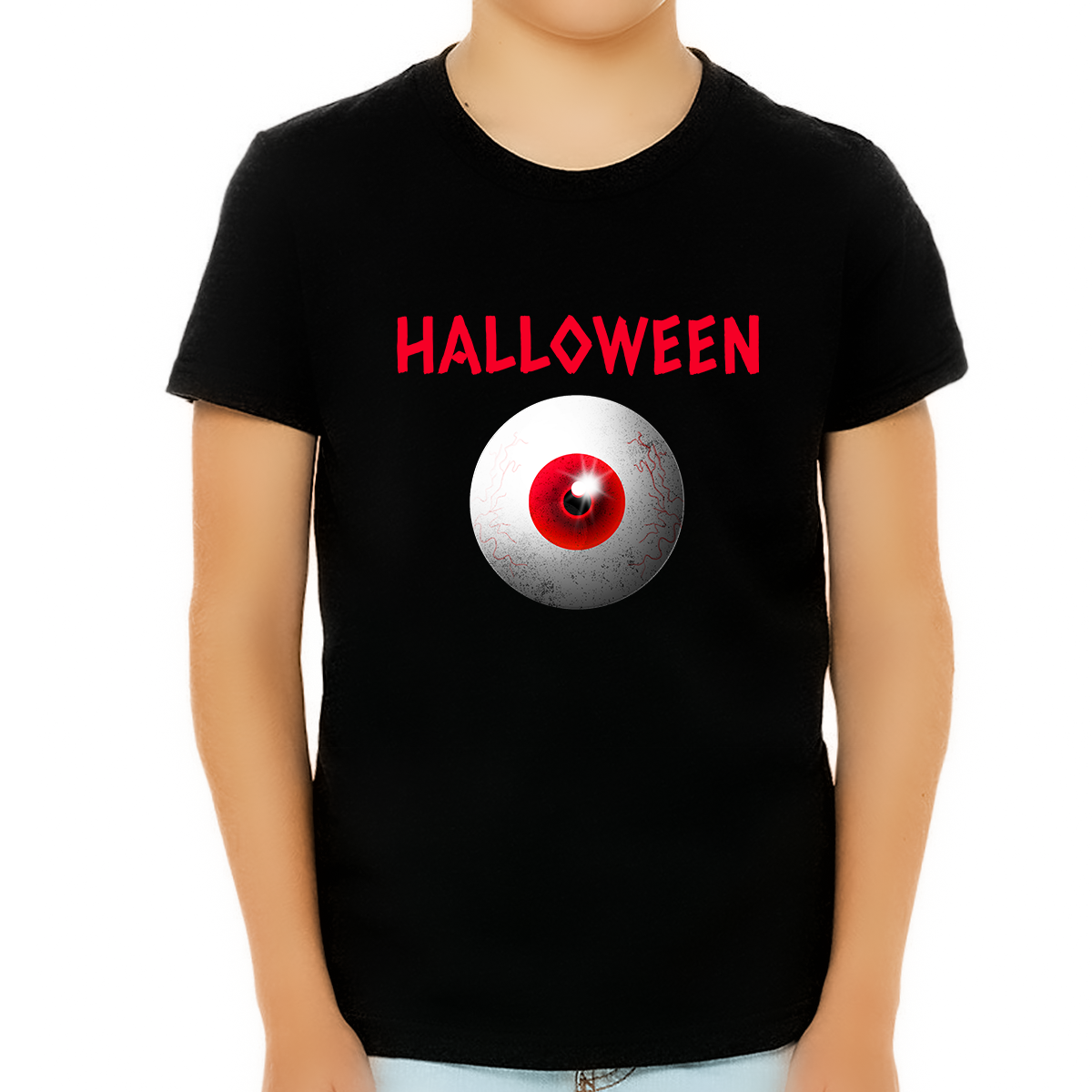 Eyeball Shirt Halloween Shirts for Kids Red Eye Shirt Boys Halloween Shirt Halloween Shirts for Kids