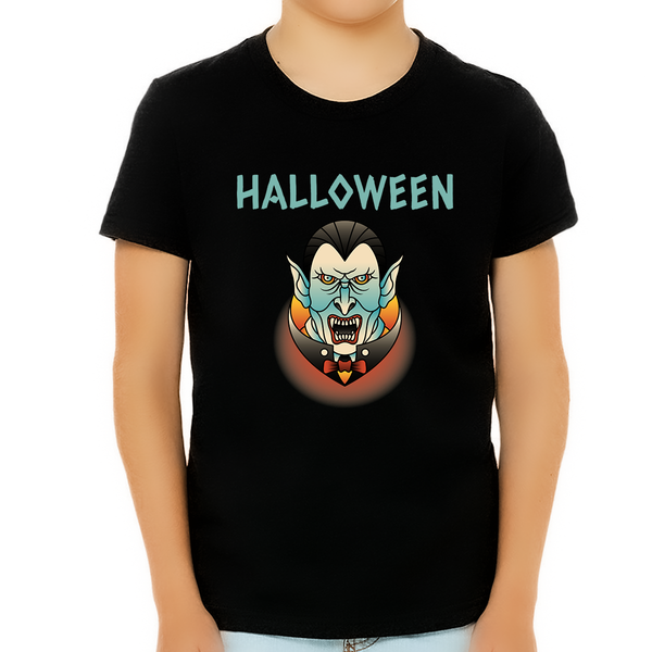 Mad Dracula Halloween Shirts for Boys Count Dracula Shirt Halloween Tshirts Boys Halloween Shirts for Kids