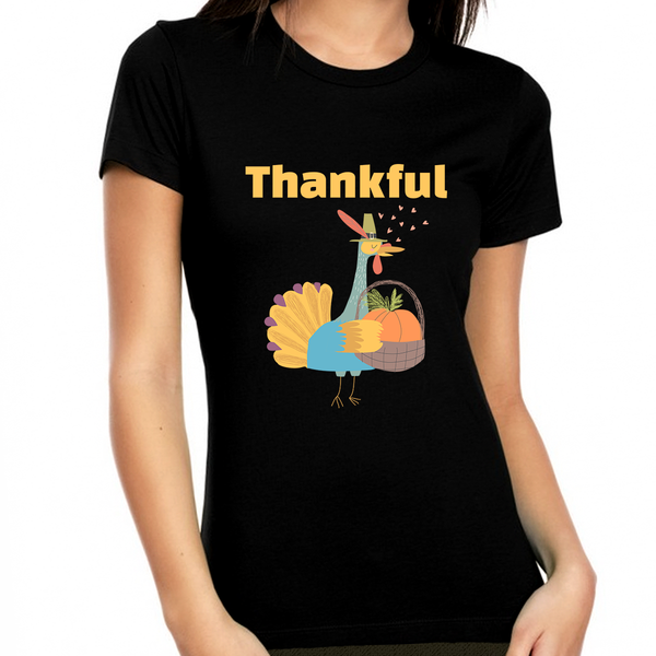 Womens Thanksgiving Shirt Funny Turkey Shirt Thanksgiving Outfit Fall Shirts Thanksgiving Shirts for Women