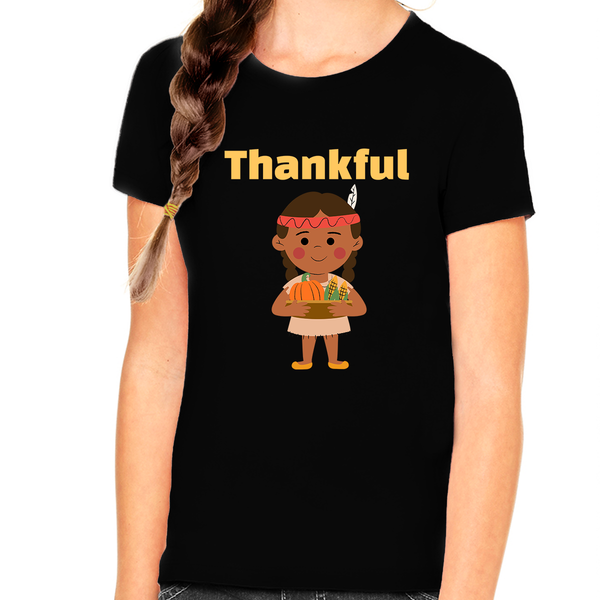 Thanksgiving Shirts for Girls Thanksgiving Outfit Fall Tshirts for Kids Fall Shirts Kids Thanksgiving Shirt