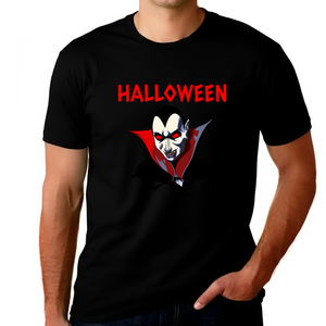 Zombie Dracula Shirt Men Plus Size 1XL 2XL 3XL 4XL 5XL Plus Size Halloween Shirts Halloween Costumes for Men