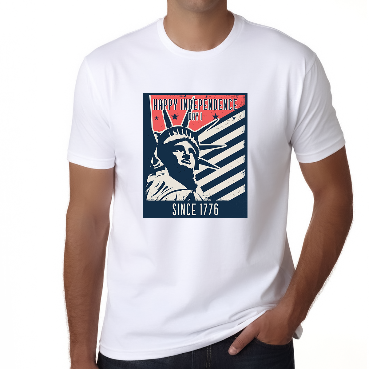 Fourth of July Outfit Men Patriotic Shirts for Men Vintage 4th of July Patriotic Shirts for Men