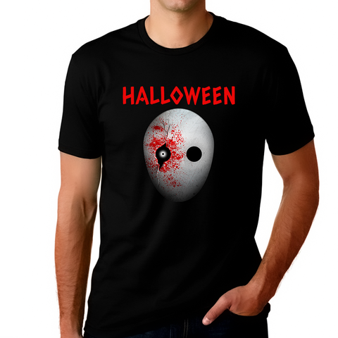 Halloween Mask Halloween Shirts for Men Halloween Gifts Mens Halloween Shirt Halloween T Shirts for Men