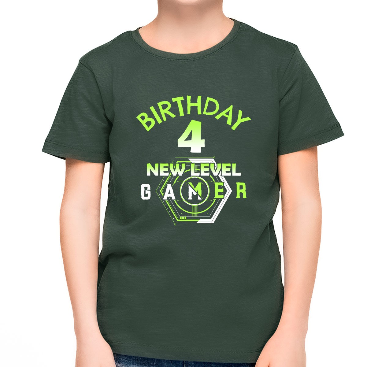 4th Birthday Shirt Boys Birthday Shirt Gamer 4th Birthday Gamer Shirts for Boys Birthday Shirt