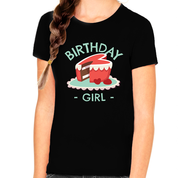 Birthday Girl Shirt Cute Birthday Shirt Girl Birthday Cake Shirts Birthday Girl Clothes