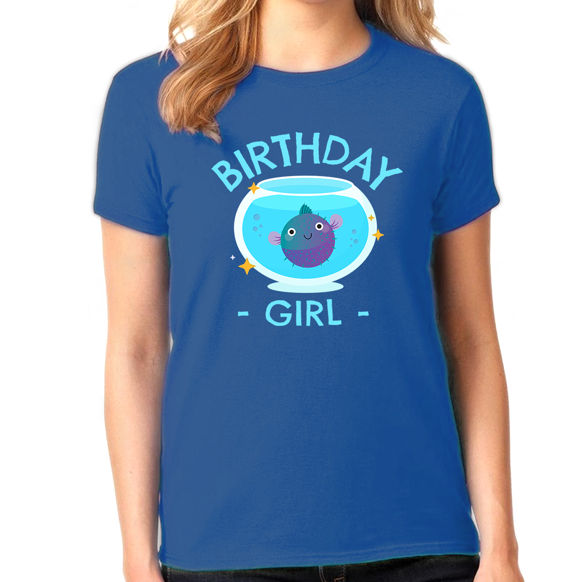 Birthday Girl Shirt Cute Fish Youth Toddler Birthday Shirt Fish Birthday Shirt Birthday Girl Gift