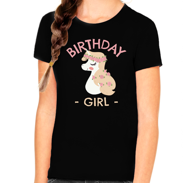 Cute Birthday Shirt Girl Cute Girls Unicorn Shirt Birthday Shirts Birthday Girl Clothes