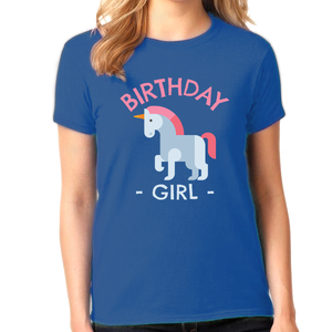 Birthday Shirt Girl Unicorn Girls Birthday Shirt Birthday Shirts Birthday Girl Gifts