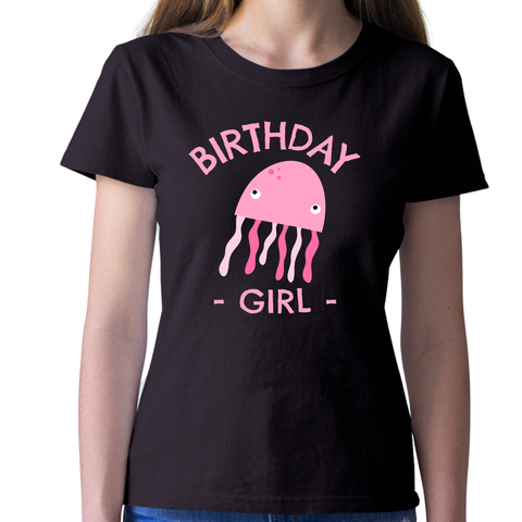 Birthday Shirt Girl Birthday Girl Shirt Jellyfish Birthday Shirt Birthday Girl Outfit