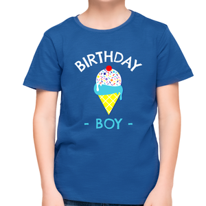 Birthday Boy Shirt Birthday Shirt Boy Ice Cream Birthday Shirt Birthday Boy Outfit