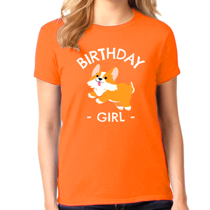 Birthday Girl Shirt Youth Toddler Birthday Shirt Cute Dog Birthday Shirt Birthday Girl Gift