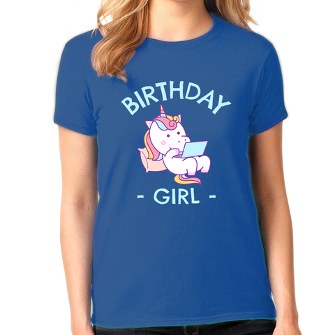 Youth Toddler Birthday Shirt Girls Birthday Shirt Birthday Unicorn Shirts Birthday Girl Clothes