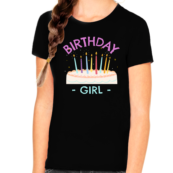 Birthday Girl Shirt Happy Birthday Shirt Cute Birthday Cake Shirt Birthday Girl Gift