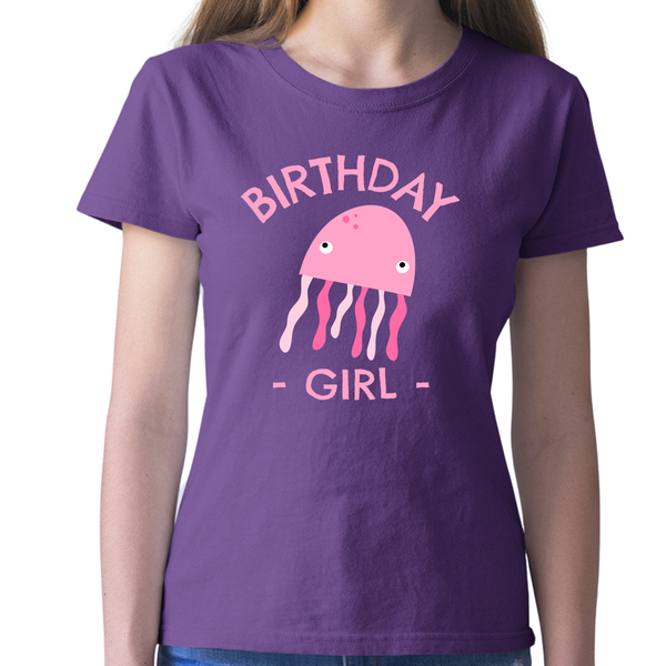 Birthday Shirt Girl Birthday Girl Shirt Jellyfish Birthday Shirt Birthday Girl Outfit