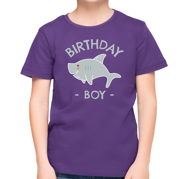 Birthday Boy Shirt Happy Birthday Shirt Cute Shark Birthday Shirt Birthday Boy Outfit