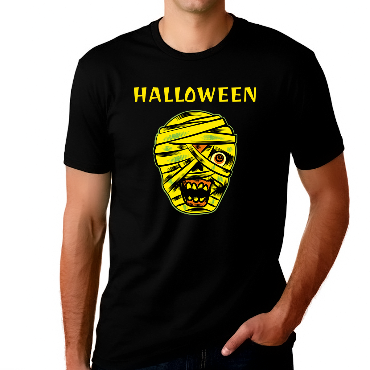 Funny Halloween Shirts for Men Halloween Shirt Halloween Tshirt Men Mummy Halloween Costumes for Men