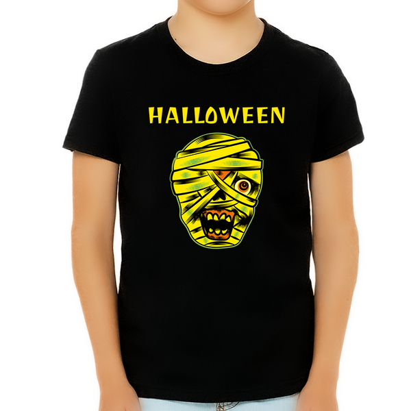 Funny Mummy Halloween Shirts for Boys Cute Zombie Halloween Shirts for Boys Halloween Shirts for Kids