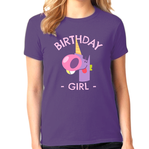 Birthday Shirt Girl Birthday Girl Shirt Birthday Unicorn Shirt Birthday Girl Gift