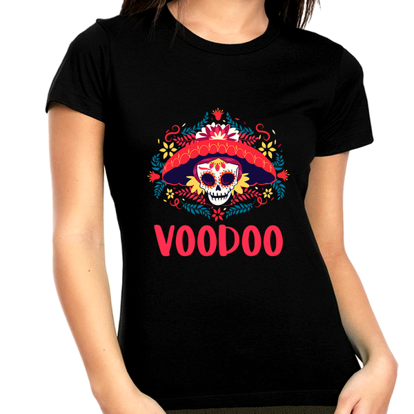 Cute Day of The Dead Shirt Voodoo Mardi Gras Costume Plus Size Mardi Gras Shirt Mardi Gras Outfit for Women