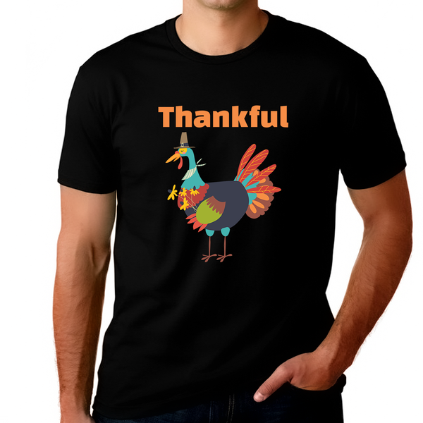 Big and Tall Thanksgiving Shirts for Men Fall Clothes for Men Fall Shirts for Men Plus Size Turkey Shirt