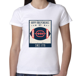 Fourth of July Shirts for Women 4th of July Shirt USA Patriotic Shirts for Women Football American Flag