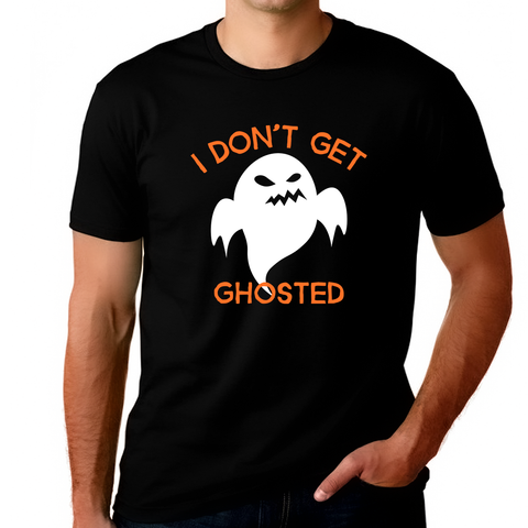 Funny Ghost Mens Halloween Shirt Plus Size 1XL 2XL 3XL 4XL 5XL Ghost Halloween Costumes for Plus Size Men