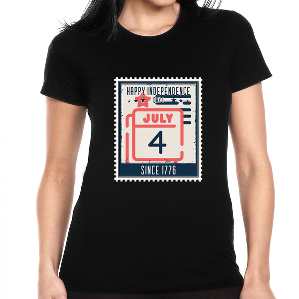 4th of July Shirts Women Partiotic Shirt Vintage USA Shirts for Women American Flag Shirt Women