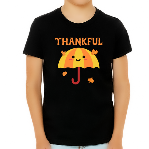 Funny Boys Thanksgiving Shirt Kids Thankful Shirts for Boys Fall Shirt Boys Thanksgiving Shirts for Kids