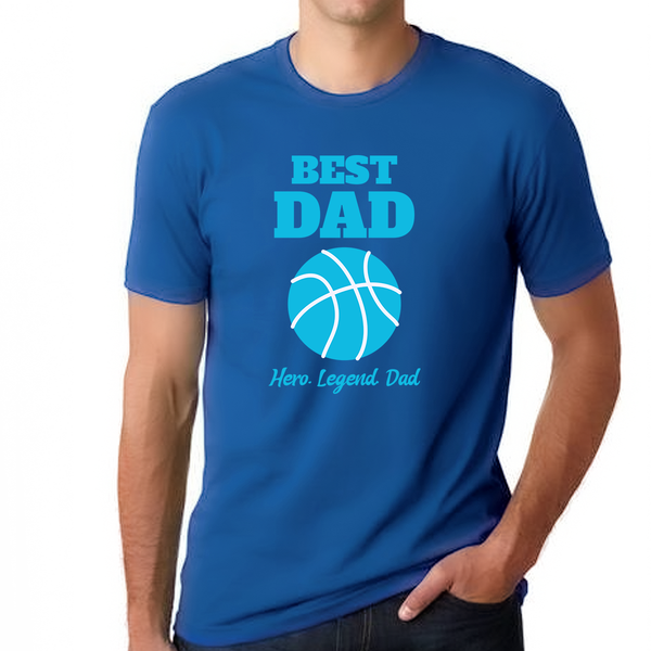 Dad Shirt Cool Fathers Day Shirt Basketball Dad Shirt Dad Shirt Gifts for Dad