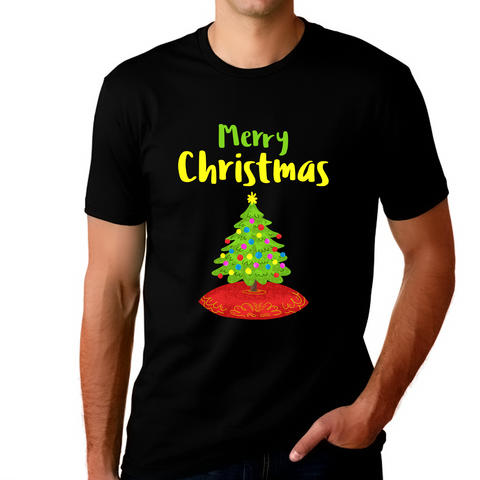 Christmas Tree Funny Christmas Shirts for Men Christmas Tshirt Christmas Gift Mens Christmas Pajamas