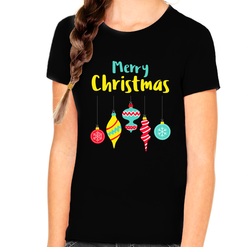 Cute Girls Christmas Shirts Kids Christmas Shirt Cute Christmas TShirts for Girls Funny Christmas Shirt