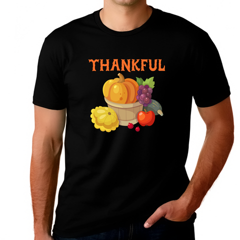 Big and Tall Thanksgiving Shirts for Men Fall Clothes for Men Plus Size Fall Shirts for Men Cool Fall Shirt