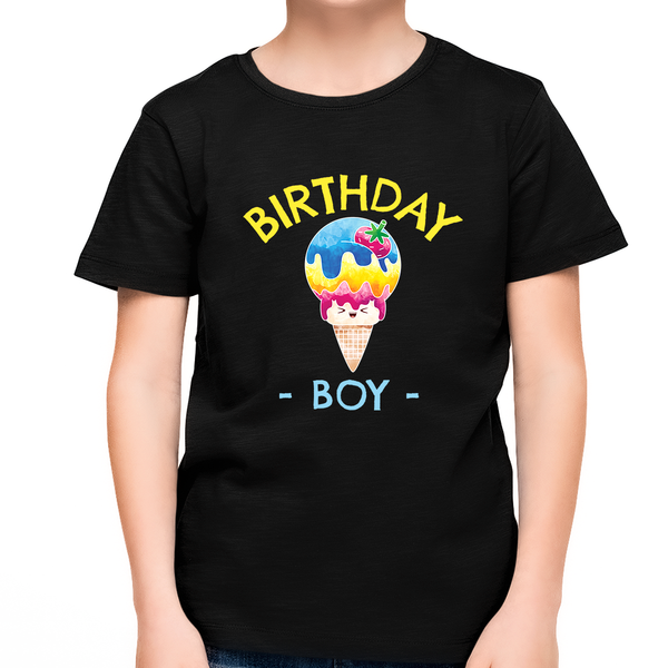Birthday Shirt Boy Birthday Boy Shirt Ice Cream Birthday Shirt Birthday Boy Gift