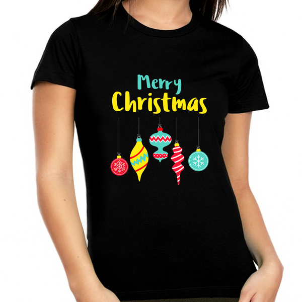 Cute Plus Size Christmas Shirts Womens Funny Plus Size Christmas Pajamas Funny Plus Size Christmas Shirt