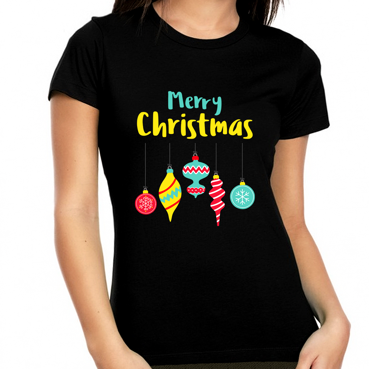 Cute Christmas Shirts Womens Christmas Pajamas Cute Christmas TShirts for Women Funny Christmas Shirt
