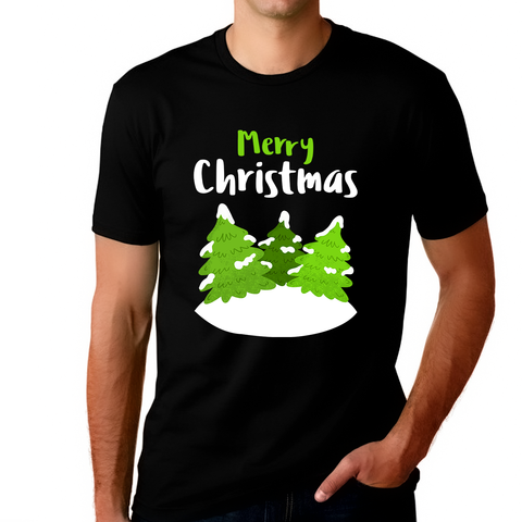 Funny Mens Christmas Pajamas Christmas Shirt Funny Christmas TShirts for Men Funny Christmas Tree Shirt