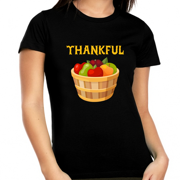 Plus Size Thanksgiving Shirts for Women Thanksgiving Gifts Plus Size Fall Tshirts for Women Harvest Shirts