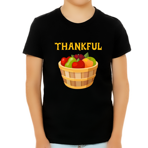 Thanksgiving Shirts for Boys Thanksgiving Gifts Fall Tshirts for Kids Harvest Shirts Thanksgiving Outfit