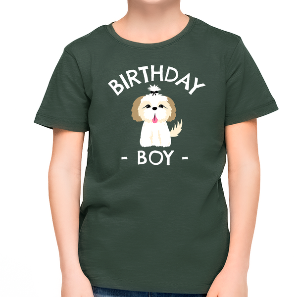 Birthday Boy Shirt Youth Toddler Birthday Shirt Cute Dog Birthday Shirts Birthday Boy Clothes