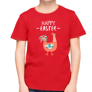 Boy Easter Shirt Happy Easter Shirts Funny Rooster Easter Shirts for Boys