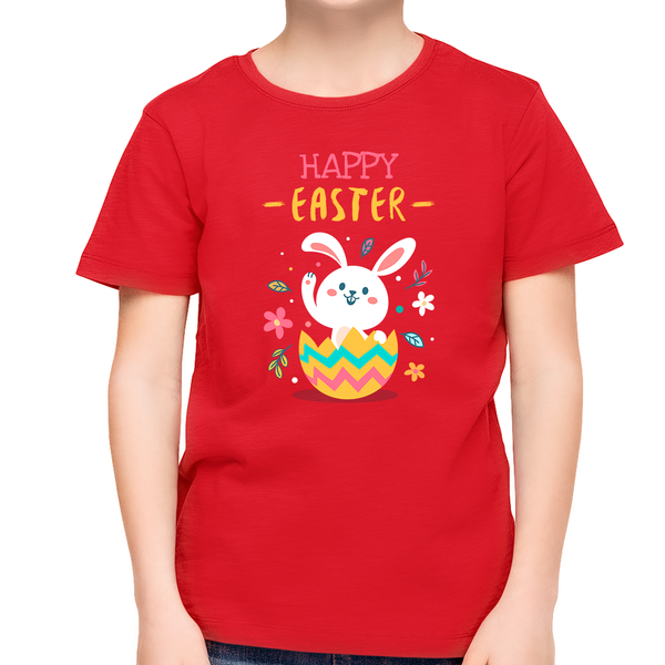 Boy Easter Shirt Happy Easter Shirts Bunny Rabbit Easter Shirts for Boys